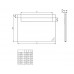 IDEAL Standard STRADA zrkadlo s osvetlením 900 x 35 x 650 K2478BH