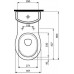 KOLO Varius kombinované WC 6l K39000