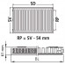 Kermi Therm X2 Profil-kompakt doskový radiátor 11 500 / 1300 FK0110513