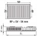 Kermi Therm X2 Profil-kompakt doskový radiátor 11 600 / 1400 FK0110614