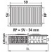 Kermi Therm Profil-Kompakt doskový radiátor 33 200 / 2600 FK0330202601NXK