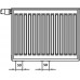 Kermi X2 Profil-Vplus doskový radiátor 22 750 /400 FTP220750401R1K