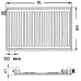 Kermi Therm X2 Profil-V doskový radiátor 10 600 / 3000 FTV100603001L1K