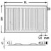 Kermi Therm X2 Profil-V doskový radiátor 10 750 / 2300 FTV100752301R1K