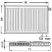 Kermi Therm X2 Profil-V doskový radiátor 12 300 / 500 FTV120300501R1K