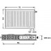 Kermi Therm X2 Profil-V doskový radiátor 22 600 / 1800 FTV220601801R1K