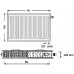 Kermi Therm X2 Profil-V doskový radiátor 22 400 / 1100 FTV220401101R1K