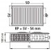 Kermi Therm X2 Profil-Kompakt doskový radiátor 22 500 / 600 FK0220506