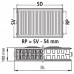 Kermi Therm X2 Profil-Kompakt doskový radiátor 22 400 / 1600 FK0220416