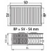 Kermi Therm X2 Profil-kompakt doskový radiátor 33 500 / 800 FK0330508