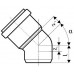 OSMA KGB kanalizačné koleno 45 ° DN 160, 222220