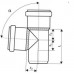 OSMA KGEA kanalizačná odbočka DN 110/110, 87 ° 220400