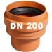 OSMA KGUS kanalizačná prechodka DN 200, kamenina / PVC 223830