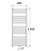 KORALUX LINEAR Exclusive - M kúpeľnový radiátor KLXM 1500.600 chrom KLX15000600M27