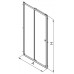 KOLO First posuvné dvere 2-dielne 100 cm, číre ZDDS10222003
