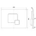 KOLO Grid ovládacie tlačidlo pre inštalačný modul, chróm 94173-002
