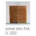 KOLO Geo-6 posuvné dvere 100 cm do niky alebo k bočnej stene, číre/strieborná GDRS10222003