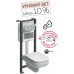 KOLO Traffic závesný set: inštalačný modul Technic GT a závesné WC Traffic,Reflex 99425900