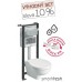 KOLO Varius závesný set: inštalačný modul Technic GT a závesné WC Varius 99349