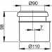 ALCAPLAST Redukcia komplet 90/110 M907