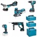 BAZÁR MAKITA DLX5066TJ Aku DDF484+DGA513+DHR202+DJV181+DML815+(3x18V/3*5Ah)+(3x MAKPAC)