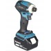 Makita DTD172RTJ Akumulátorový rázový skrutkovač 1/4" Li-ion LXT (2x18V/5,0Ah) Makpac