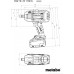 Metabo SSW 18 LTX 1750 BL Akumulátorový rázový skrutkovač (18V/bez aku) metaBox 602402840