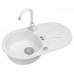 ALVEUS NIAGARA 40 granitový drez, 775 x 435 mm, biela