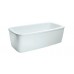 LAUFEN PALOMBA Vaňa 180x90, samostatne stojaci, vrátane panelu, 2.3180.0.000.000.1