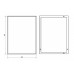 SAPHO WEGA zrkadlo PCM001 60x80cm, nerez