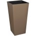 PLASTKON In- & Outdoor kvetináč Elise lesk 30 cm taupe