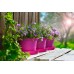 PLASTKON Kvetináč Campanula 11 cm biela
