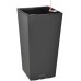 PLASTKON In- & Outdoor kvetináč Elise mat 25 cm antracit