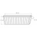 PLASTKON Samozavlažovací truhlík Garden Flor 80 cm antracit