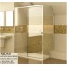 RONAL PLST Pur Light S bočná stena v 90 °, 70 cm, farba*/sklo Cristal perly PLST070SF44