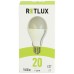 RETLUX RLL 325 A67 E27 žiarovka 20W DL 50004812