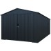Riwall PRO RMCG 20x10 Anthracite - garáž 6 x 3 m so sedlovou strechou antracit CG-K2010