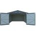 Riwall PRO RMCG 20x13 kovová garáž 3,8 x 6 m so sedlovou strechou Antracit CG-K2013