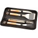 Riwall PRO RBBQ 4W SET - sada grilovacieho náradia RACC00132