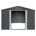 Riwall PRO RMSA 8x10 Anthracite Záhradný domček 3 x 2,4 m so sedlovou strechou antracit