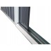Riwall PRO RMSA 8x10 Anthracite Záhradný domček 3 x 2,4 m so sedlovou strechou antracit