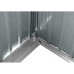 Riwall PRO RMSP 9x8 Anthracite LUX - záhradný domček kovový 2,4 x 2,8 m T-PS0908-A