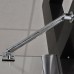 ROLTECHNIK Sprchové dvere jednokrídlové TDO1/800 striebro/transparent 724-8000000-01-02