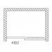 ROLTECHNIK Posuvné sprchové dvere do niky KID2/2000 brillant/transparent 970-2000000-00-02