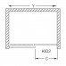 ROLTECHNIK Posuvné sprchové dvere do niky KID2/2000 brillant/transparent 970-2000000-00-02