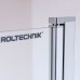 ROLTECHNIK Štvrťkruhový sprchovací kút LZR2/1000 brillant/transparent 225-1000000-00-02
