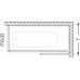 ROLTECHNIK Bočná stena PXVB/700 brillant/transparent 452-7000000-00-02