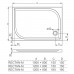 ROLTECHNIK Obdĺžniková sprchová vanička RECTAN-M/1200x900 8000168