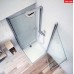 ROLTECHNIK Sprchové dvere jednokrídlové TCO1/1000 brillant/transparent 727-1000000-00-02