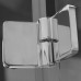 ROLTECHNIK Sprchové dvere zalamovacie TZNL1/1000 brillant/transparent 739-100000L-00-02